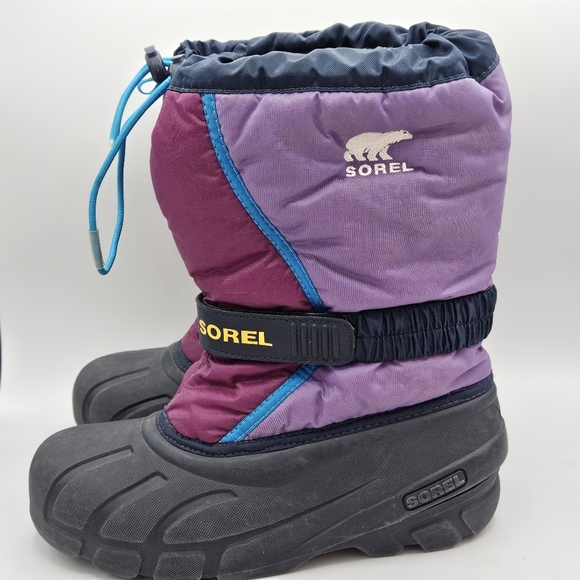 Sorel Flurry kids snow boots size 5 - Picture 7 of 15